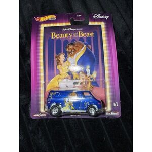 HOT WHEELS Premium Walt Disney Beauty and the Beast Super Van Real Riders